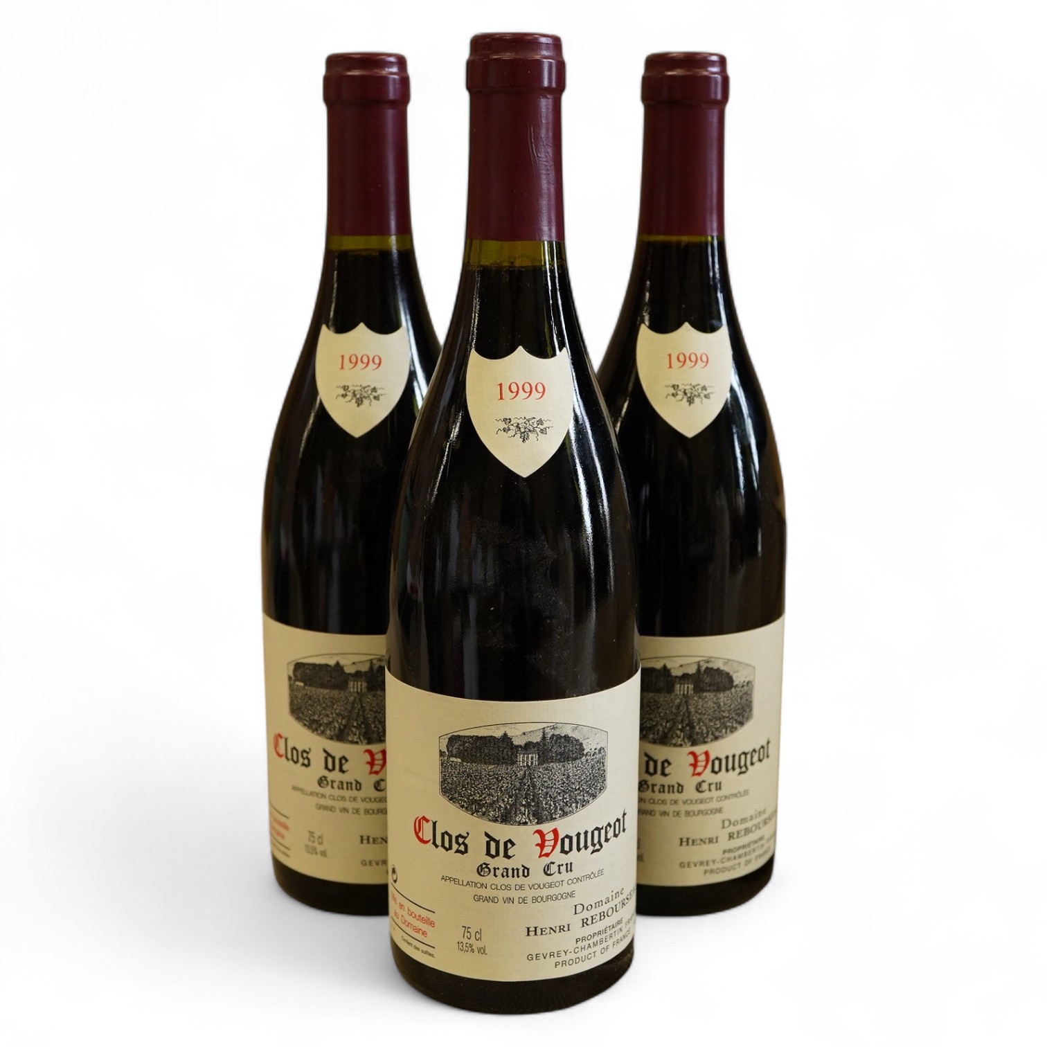 Domaine Henri Rebourseau, Clos de Vougeot Grand Cru, 1999